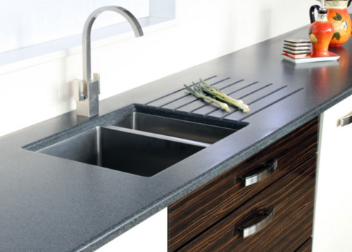 Mistral worktops provide a cost effective solution for solid surface worktops.