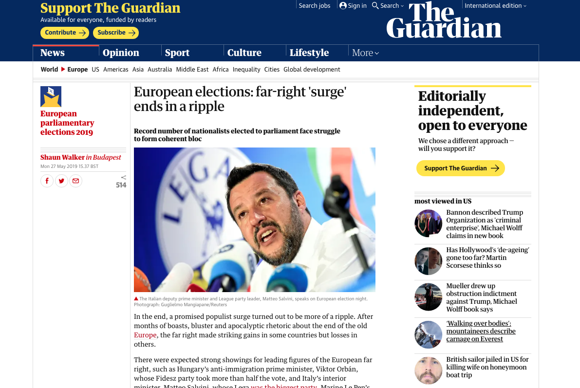 The Guardian — May 27, 2019