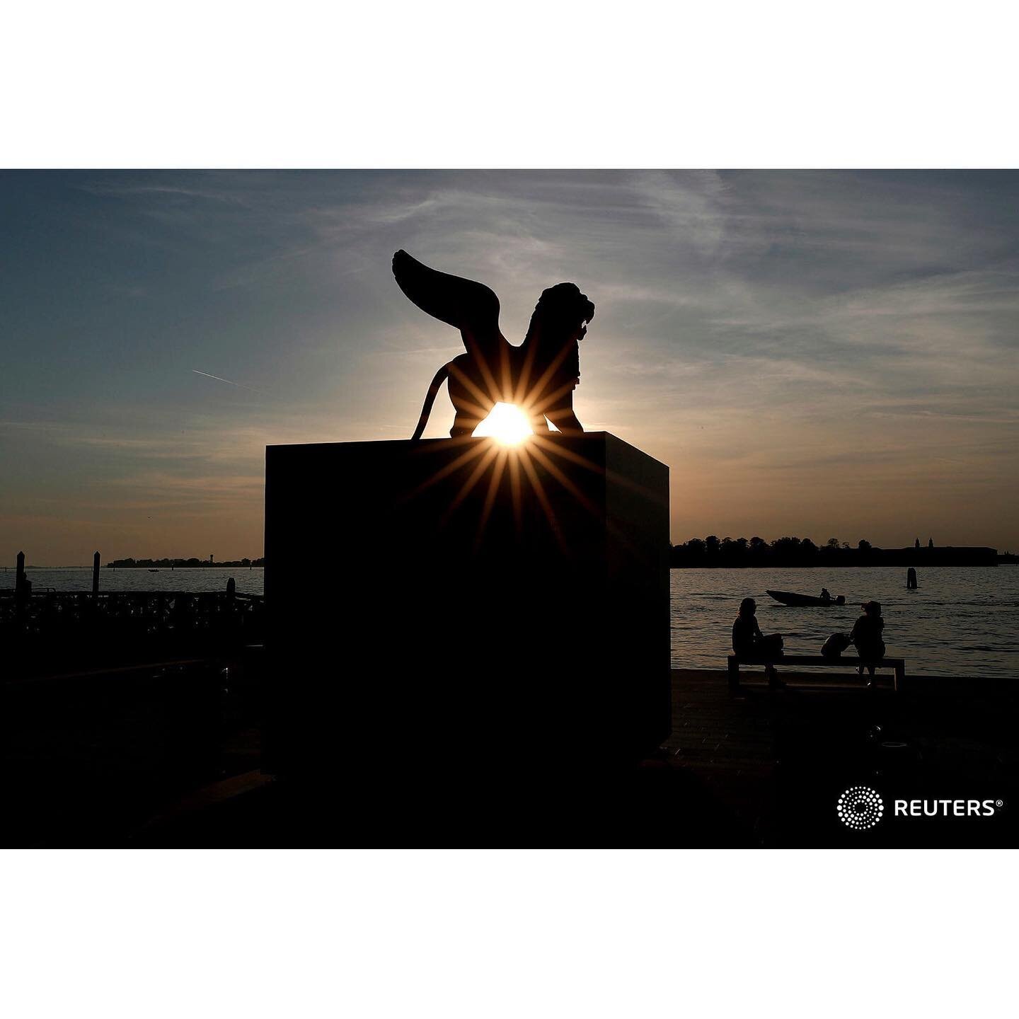 A statue of a lion is silhouetted against the sky the day before the award ceremony of the 77th Venice Film Festival in Venice, Italy, September 11, 2020.
.
.
.
.
.
#Italy #Venice #Film #Festival #Lion #Sunset #Award #Coronavirus #Covid19 #Picoftheda
