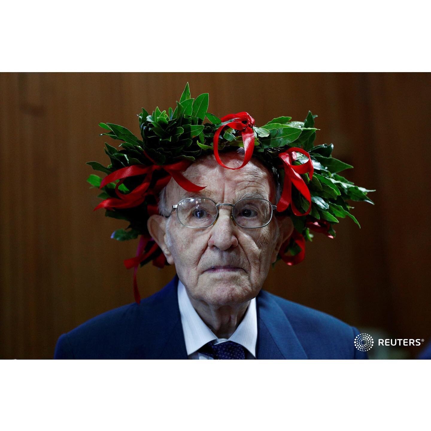 MEET ITALY'S OLDEST STUDENT SURVIVING WW2 AND A PANDEMIC TO GRADUATE AT 96

At 96, Giuseppe Paterno has faced many tests in life - childhood poverty, war and, more recently, the coronavirus pandemic. Now he has sailed through an exam that makes him I