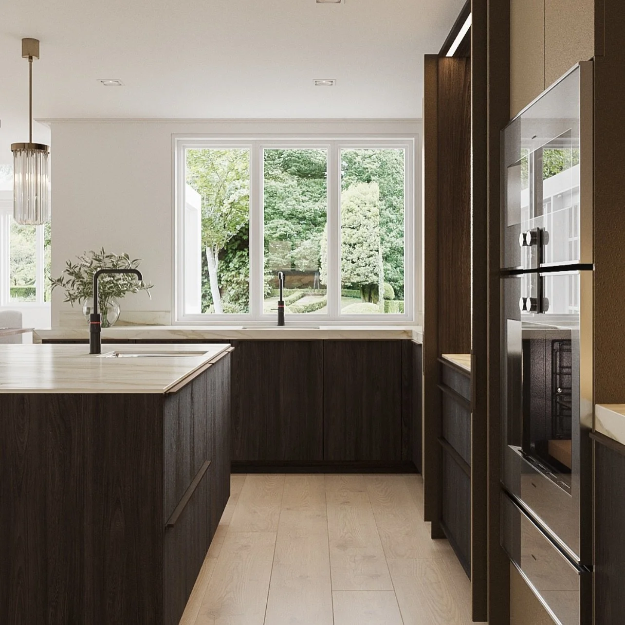 Step into elegance. This stunning home blends timeless sophistication with modern comfort, framing beautiful views into our clients garden.

See more on our website, link in bio.

#HHD #interiordesign #interiorsinspiration #luxuryinteriors