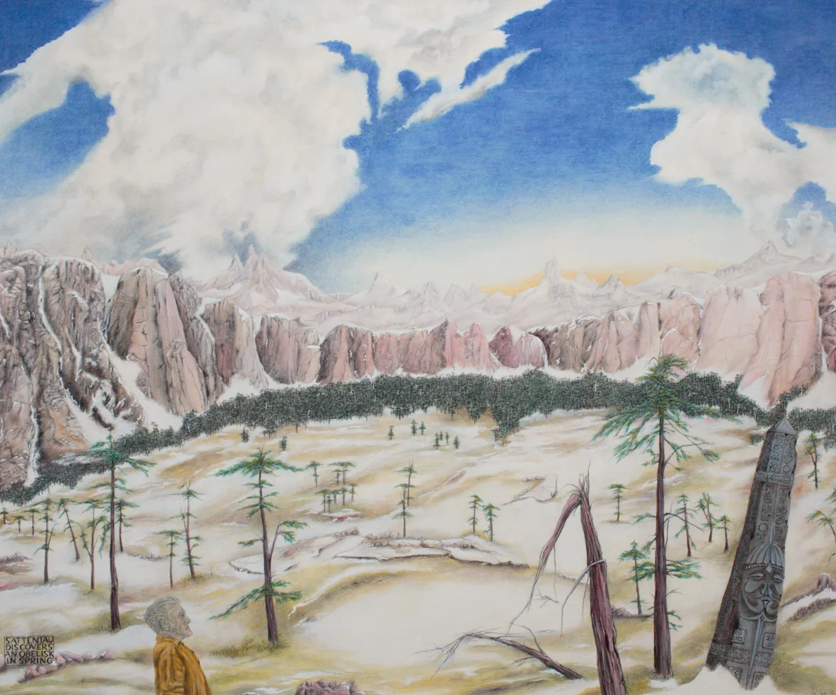 Sattentau Discovers an Obelisk in Spring