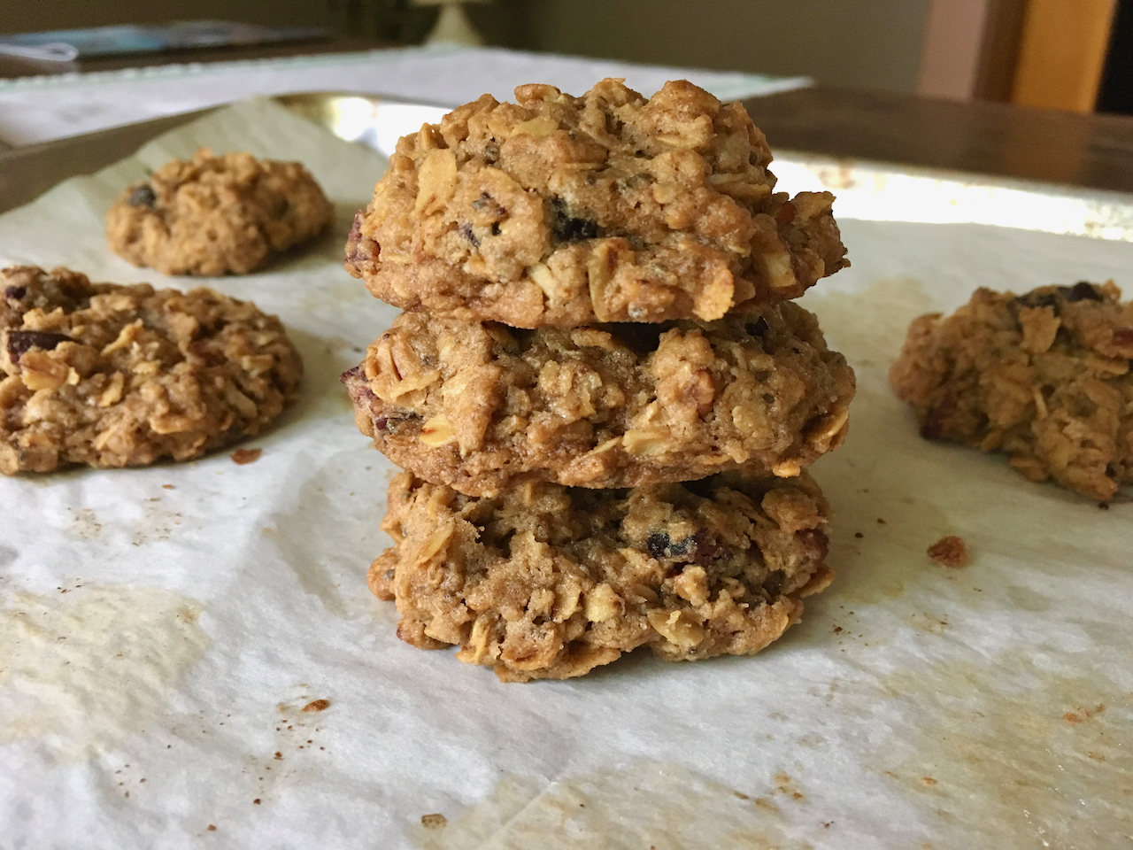 Everyday Oatmeal Cookies — Delectably Mine