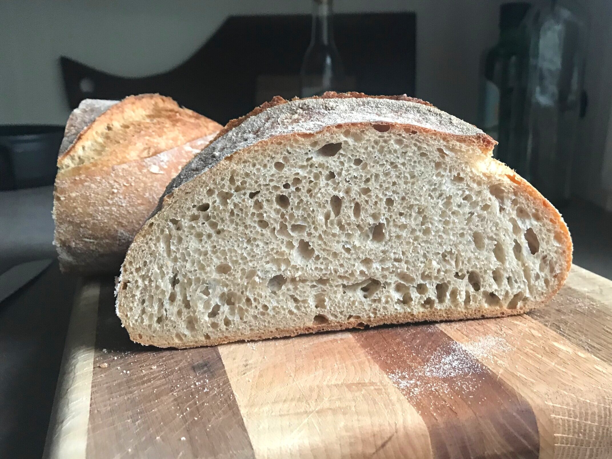 Open Crumb Sourdough Bread — Delectably Mine