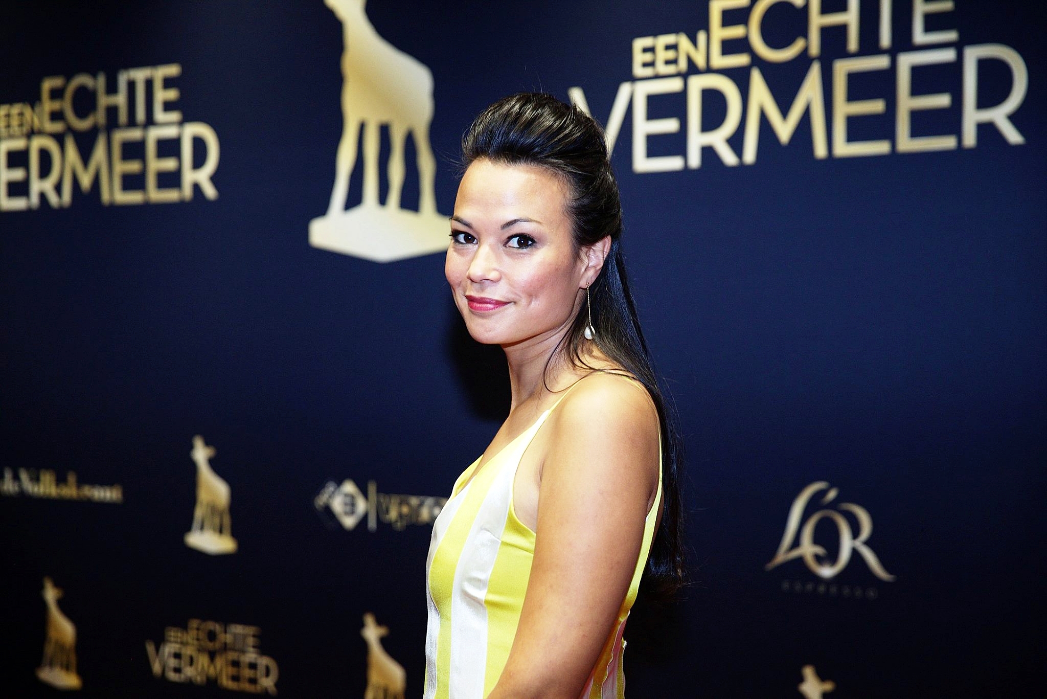 Dewi Reijs at the world premiere of A Real Vermeer.
