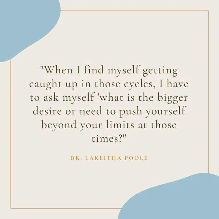 In Episode 19 of the Emerald Couch podcast, Dr. Poole talks about work-life balance: what is it and is it possible to achieve.
.
In the beginning of the podcast, she shares that she asks herself an important question when things are starting to feel 