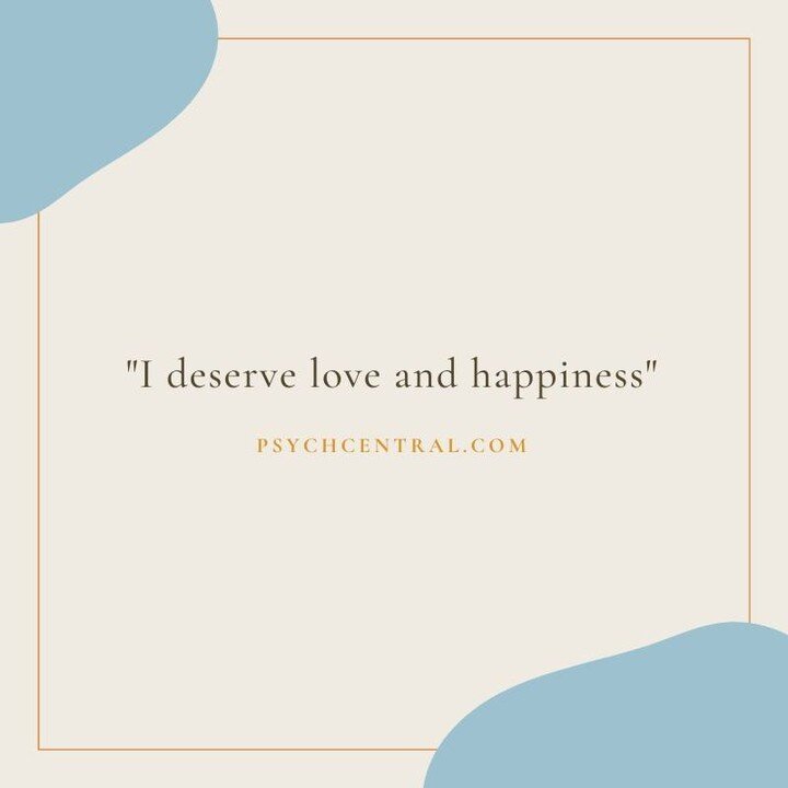 &ldquo;I deserve love and happiness.&rdquo;
.
When depression arises, remind yourself that you are worthy of love and happiness. This is probably one of our favorite daily affirmations. 🤍
.
#wellness #healthy #healthyliving #healthylifestyle #affirm