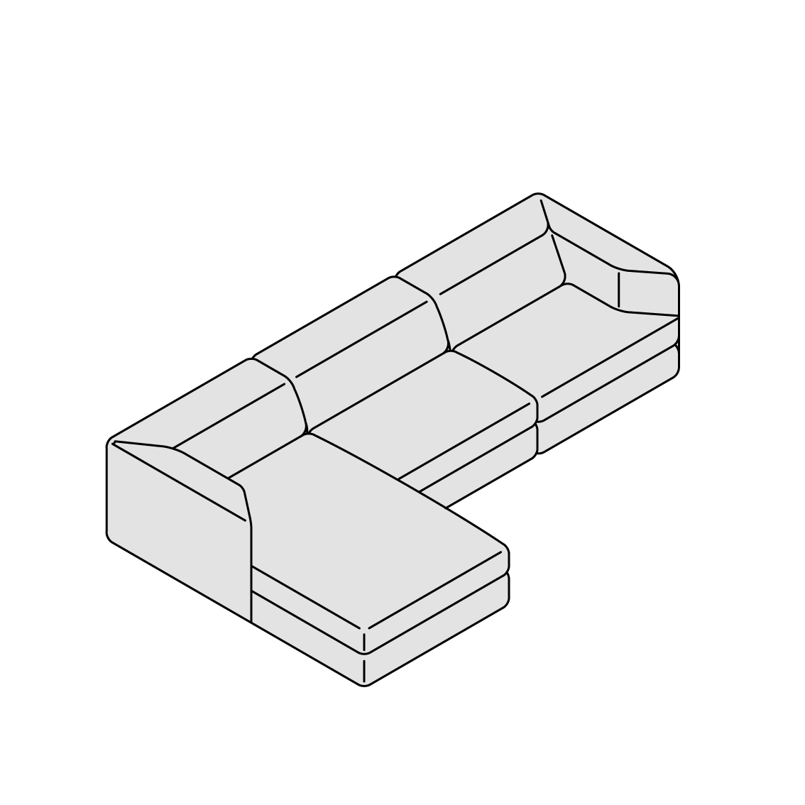 Open Sofa Bed — OBJEKTEN SYSTEMS