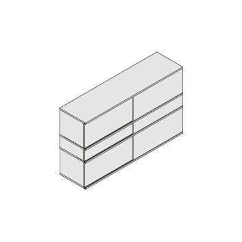 Regular unit x2 / Small additional unit