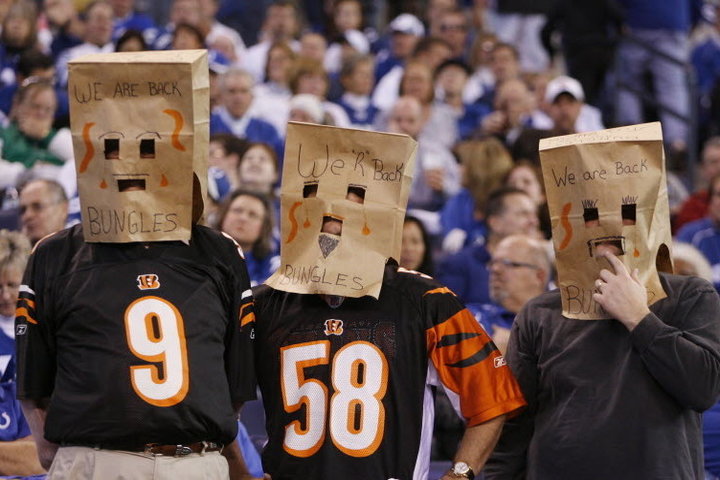Our fans are so disapointed they lack the energy to be creative in their disapointment