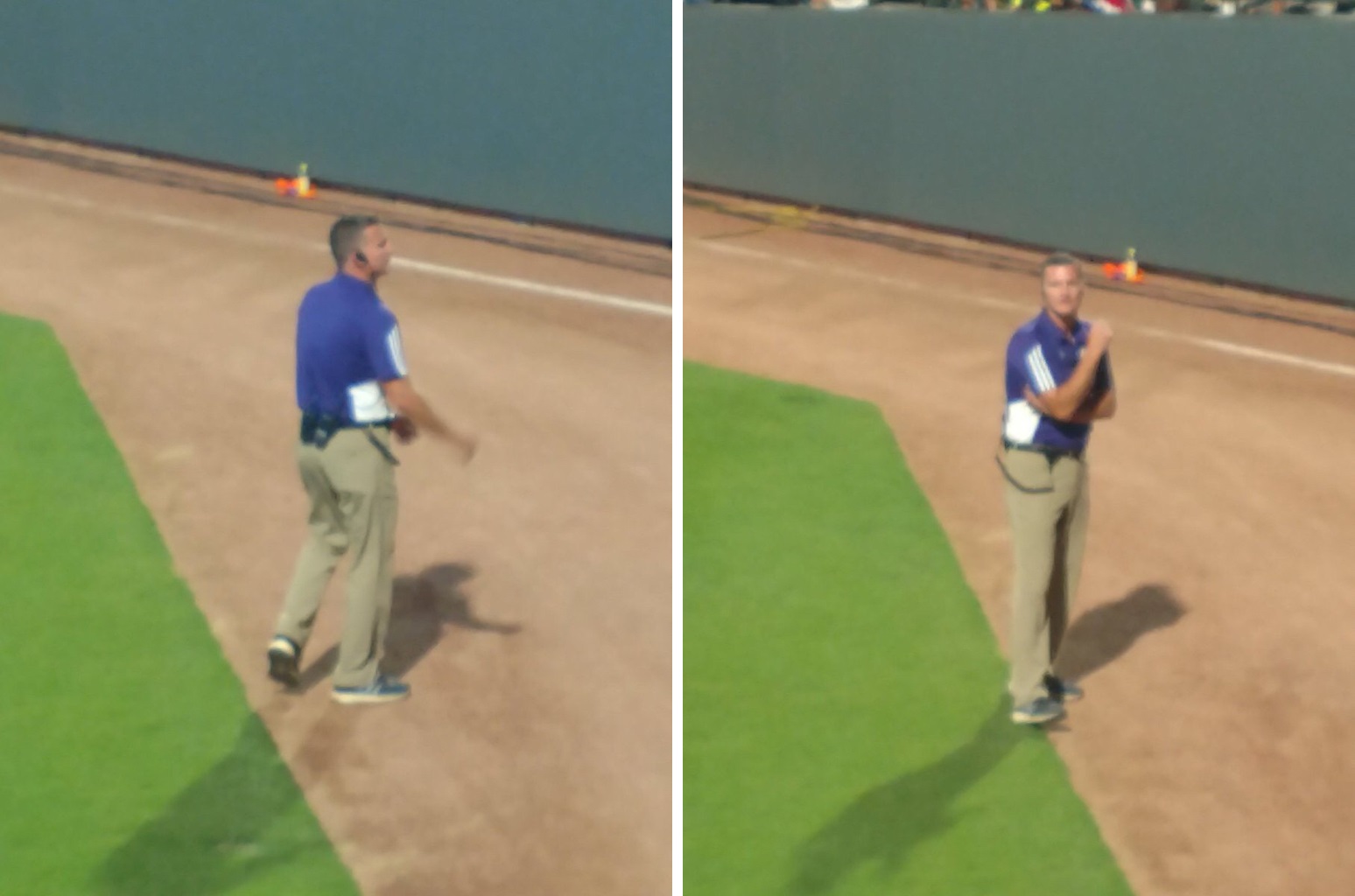 “This was the guy who kept stirring up all the shit with the fans. He kept pointing at random people antagonizing everyone”