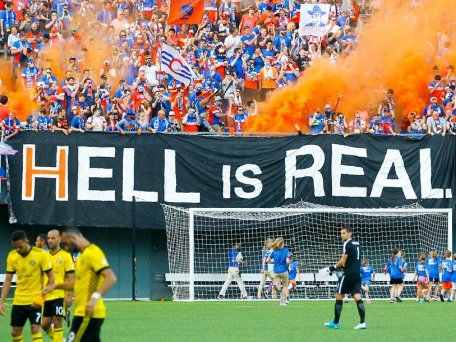 Crew Fans in Cincinnati