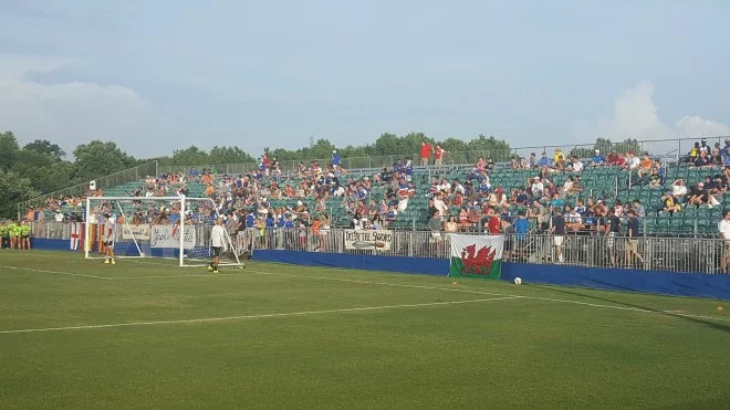 It's hard not to get the blood flowing when you see crowds like this to pump you up