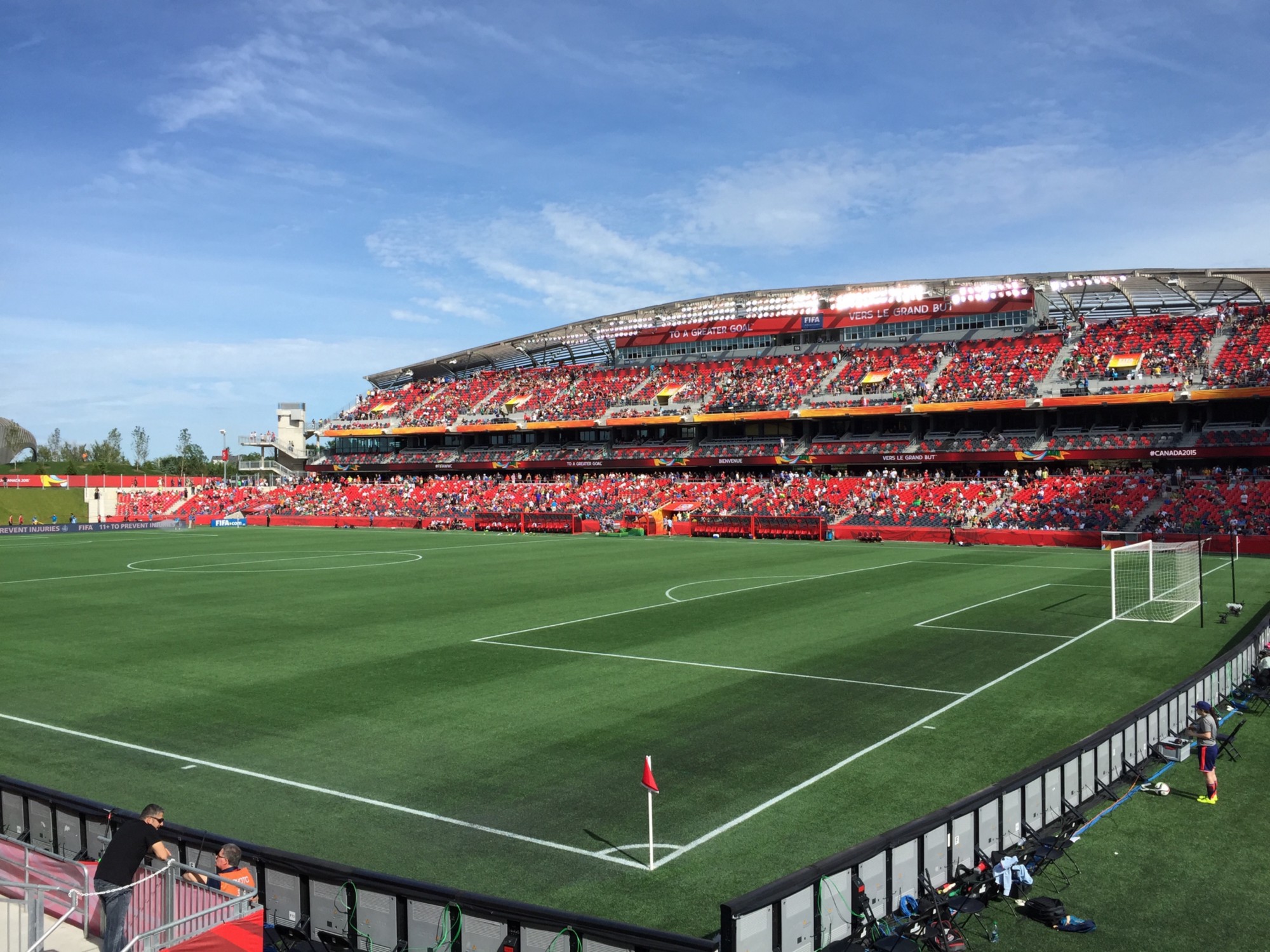 Fantastic lower division stadium, when Toronto fans aren't trying to burn it down