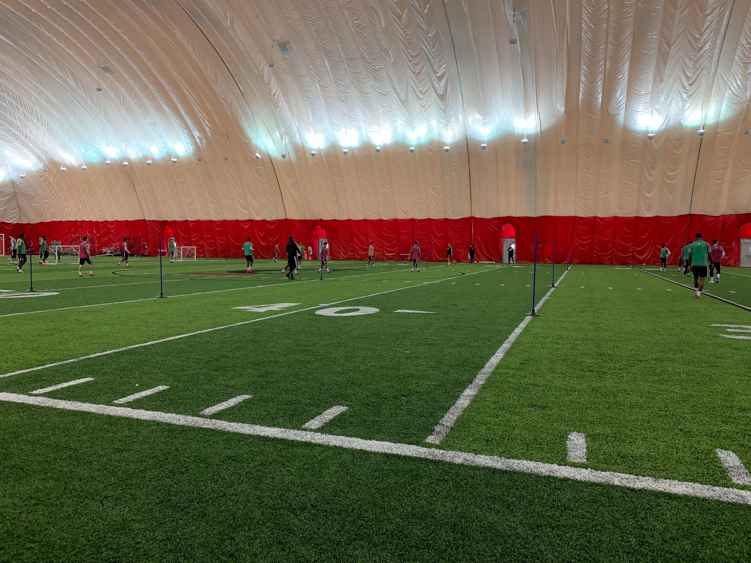 Photo Credit: Olivia Thompson at FCC’s first MLS practice.