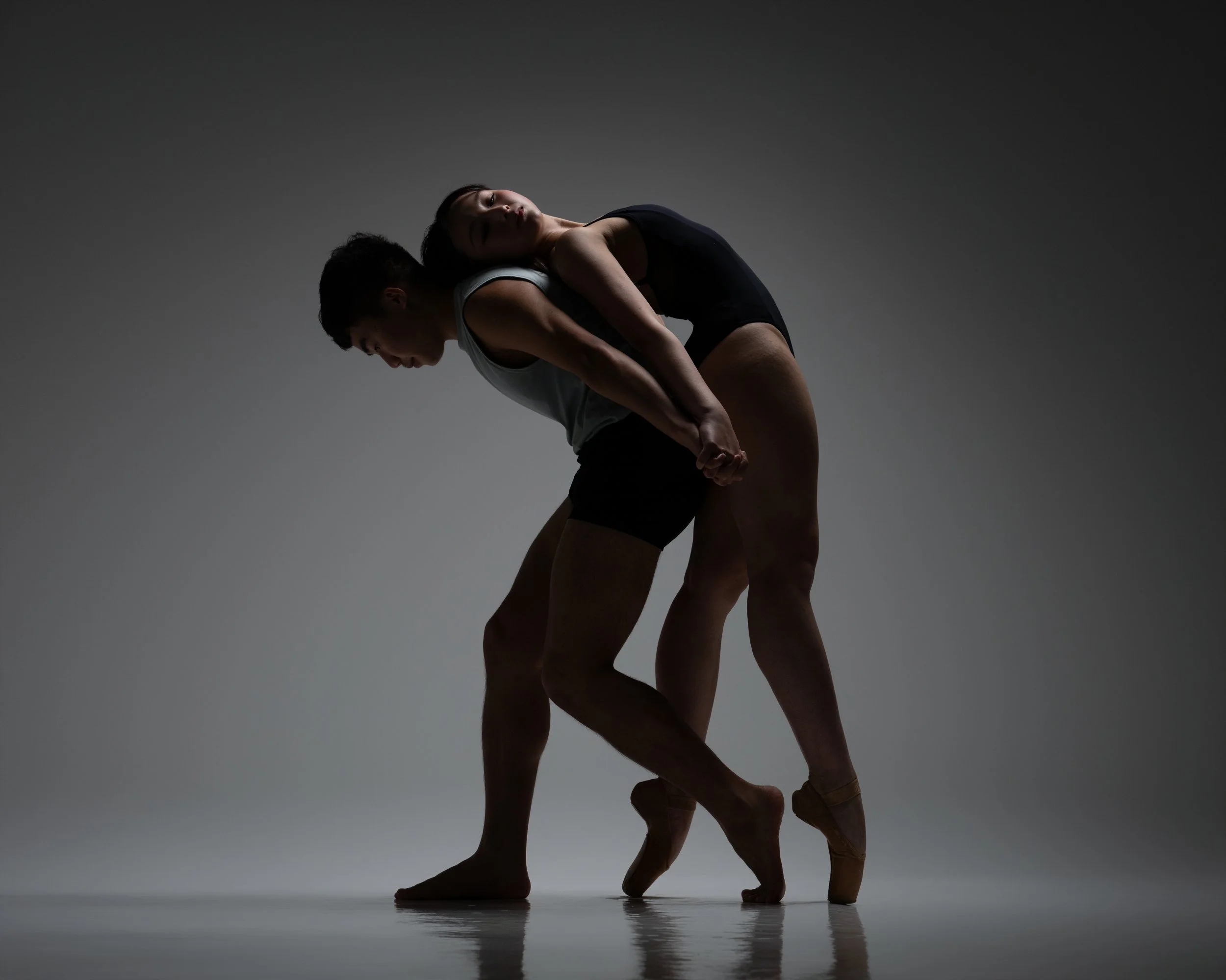 Ashley and Shan Wen in the Studio