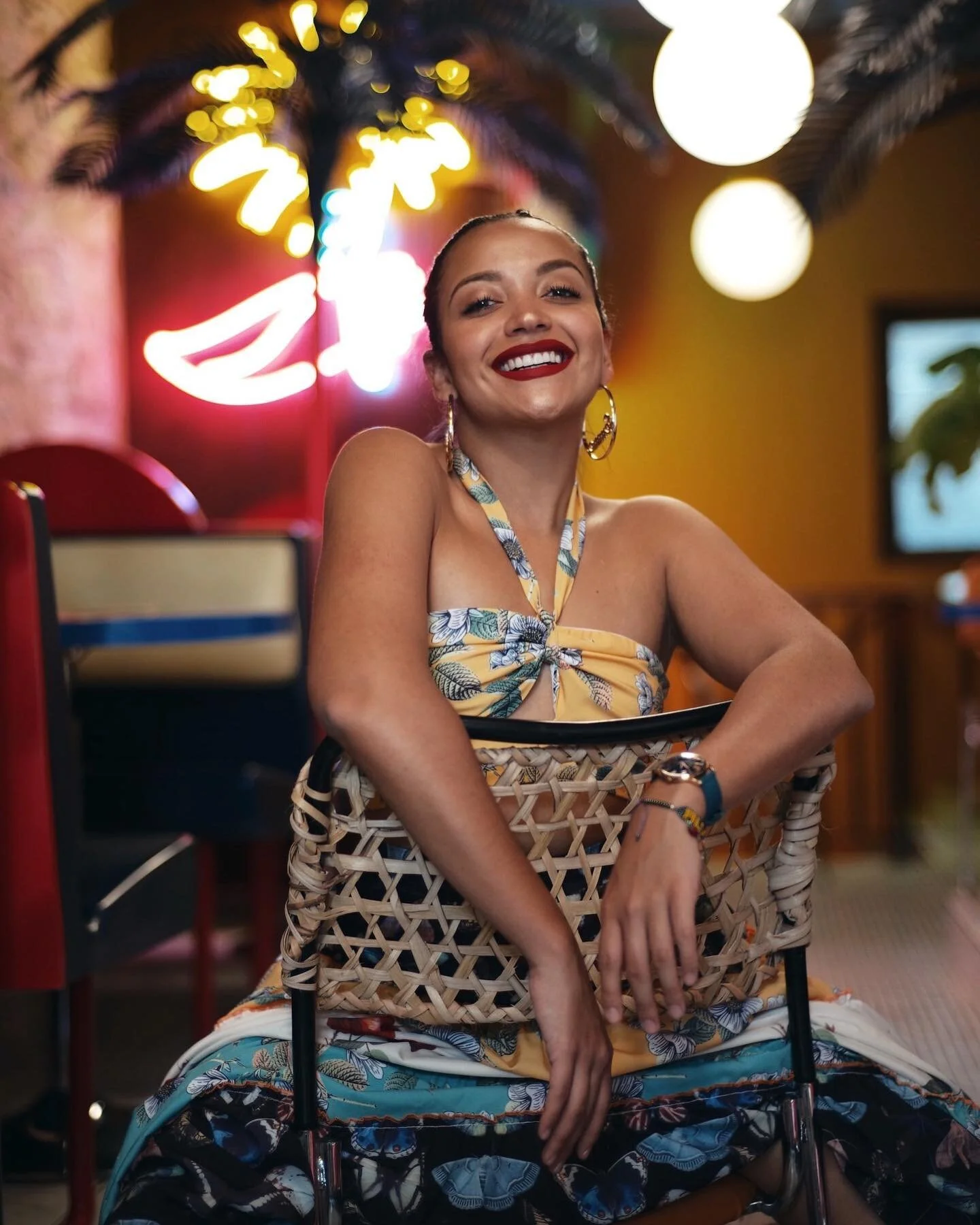 LATINA MAMI 🌴 always in the constant exercise of remembering where I&rsquo;m from ❤️&zwj;🔥 This pictures are everything and beyond 🔥