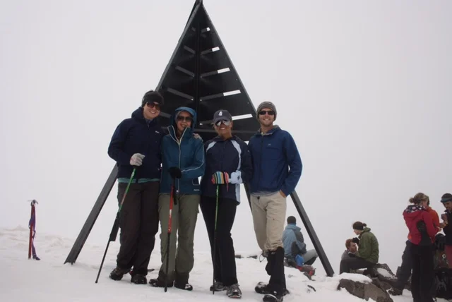 From left to right: Sarah, Laura, Amber, and Tim