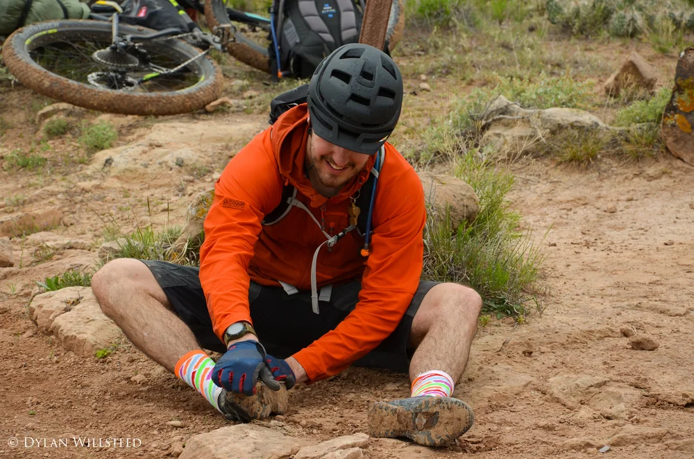 Clearing cleats from sticky clay.jpg