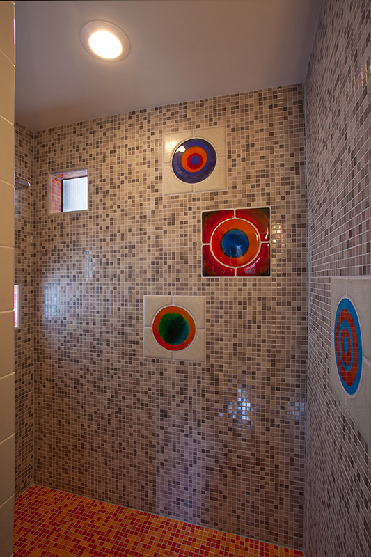 Shower, Devine Street Residence, San Antonio, Texas, 2009.