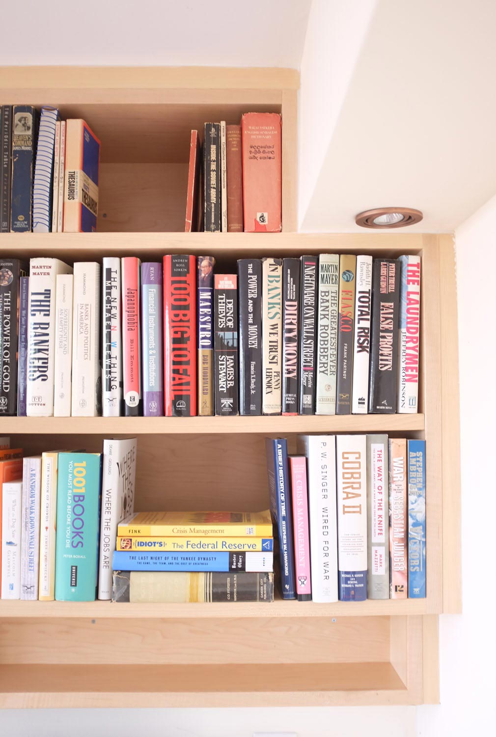 Custom Wall Shelves with Lights, NYC — Urban Homecraft