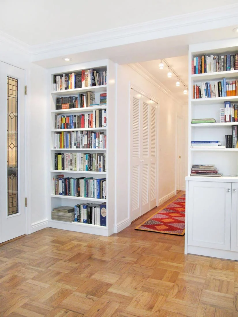 Entryway bookcases