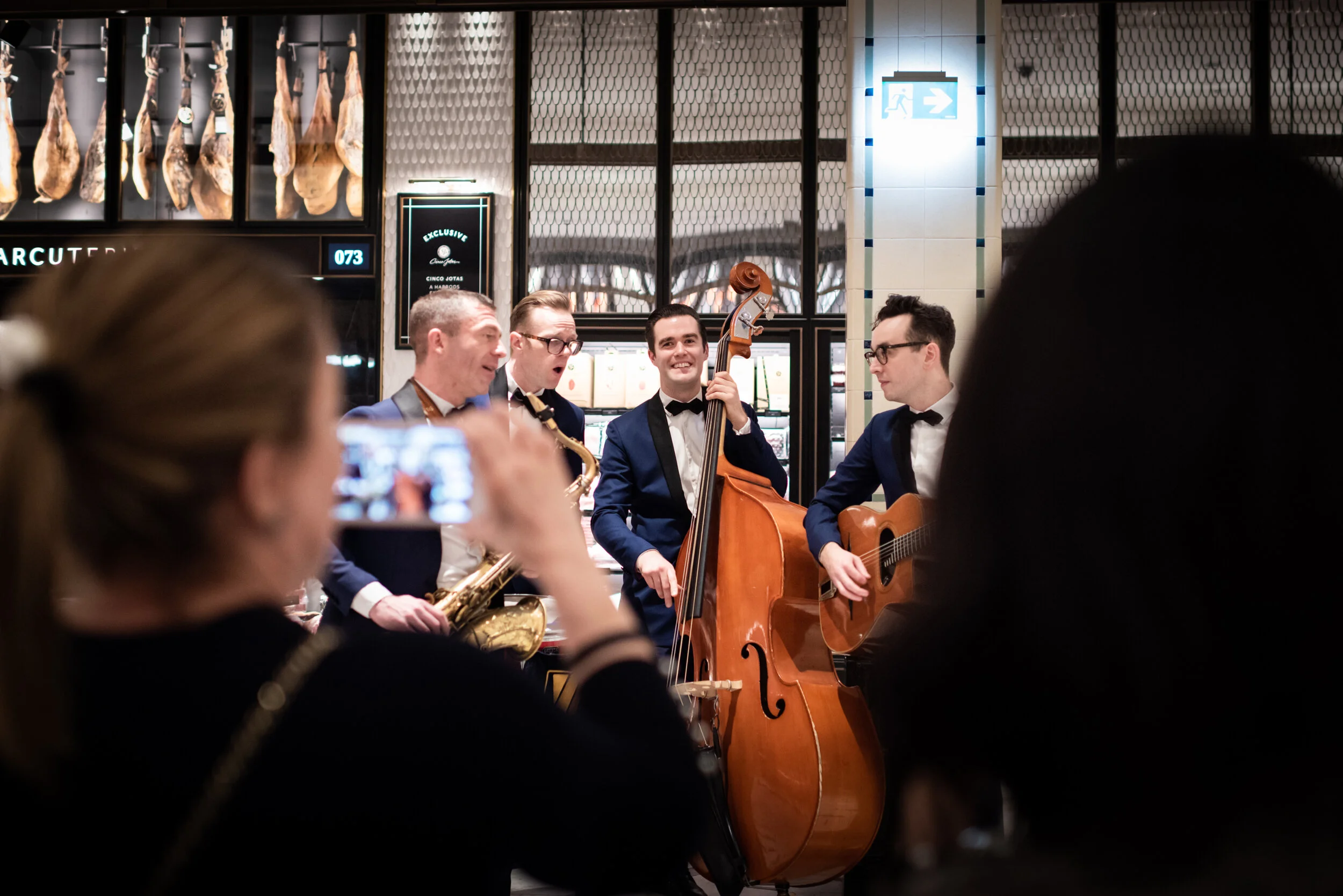 wandering soul band live in Harrods London