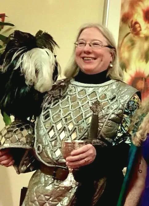 Me as the Knight of Cups at the Readers Studio Tarot conference in New York City, April 2017