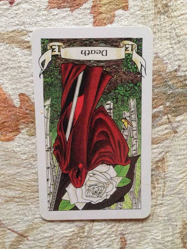 Card is from the Robin Wood deck, published 2002