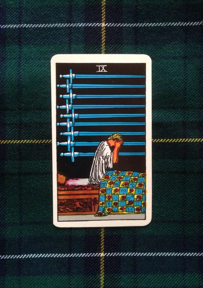 This card is from the Rider-Waite deck, originally published in 1910.