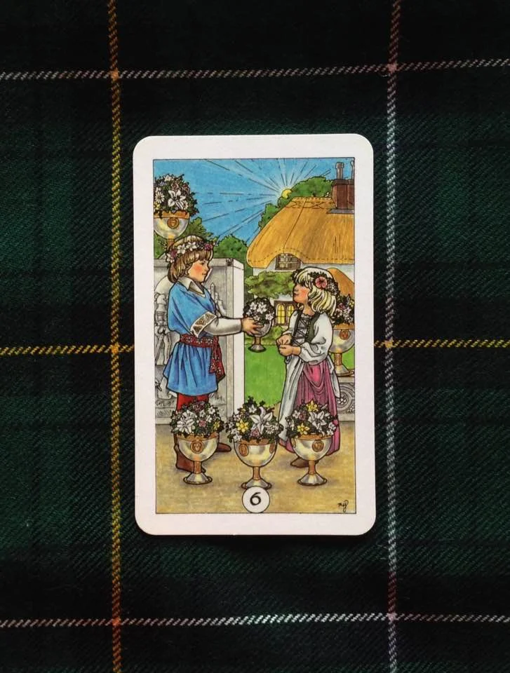 This card is from the Robin Wood deck, published in 2002.