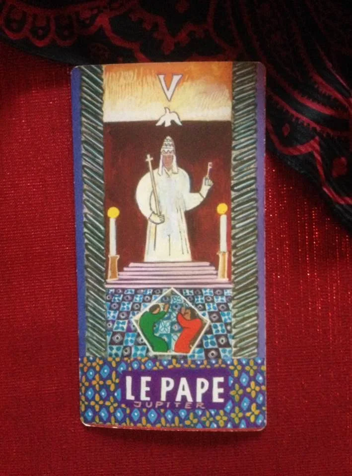 This card is from the Piatnik Wien deck, also known as the Pointner deck, after the artist Rudolph Pointner. It was published in Austria in 1974.