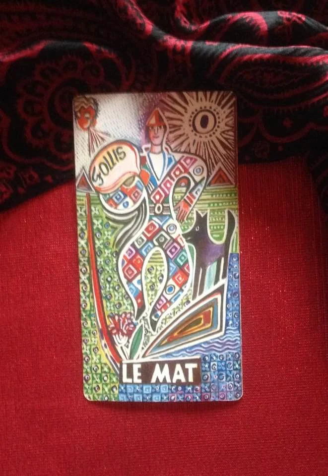 This card is from the Piatnik Wien deck, also known as the Pointner deck, after the artist Rudolph Pointner. It was published in Austria in 1974.