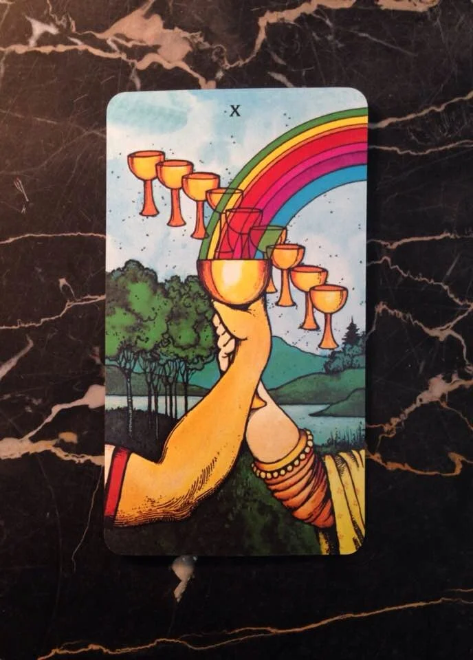 This card is from the Morgan-Greer Tarot, published in 1979.