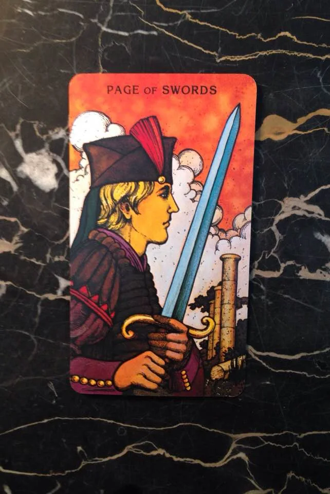 This card is from the Morgan-Greer deck, published in 1979.