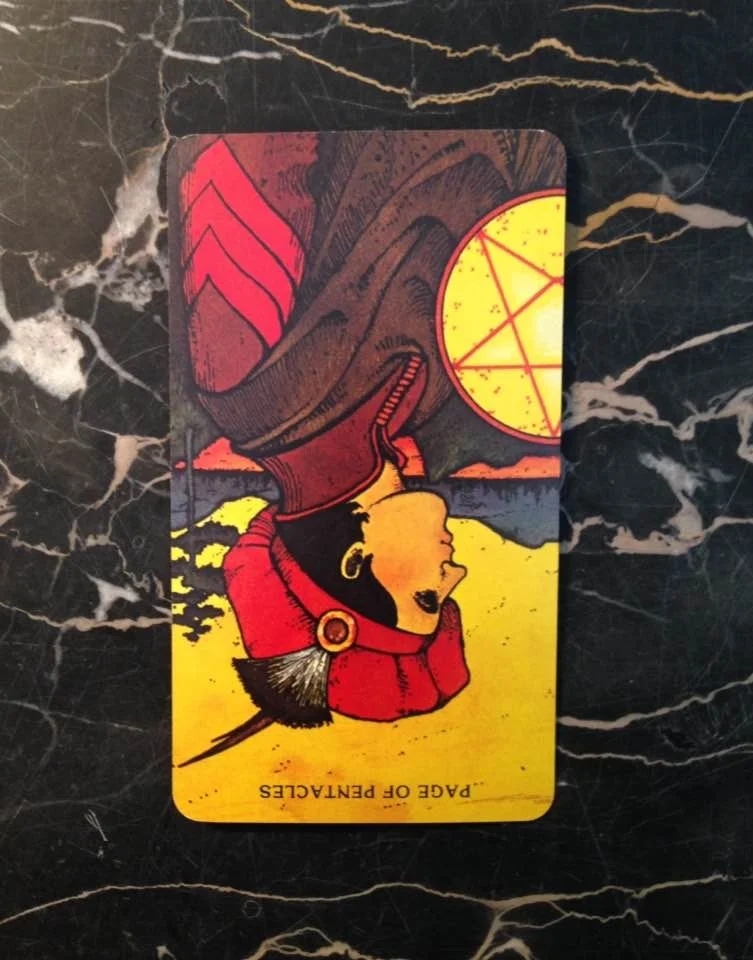 This card is from the Morgan-Greer deck, published in 1979.