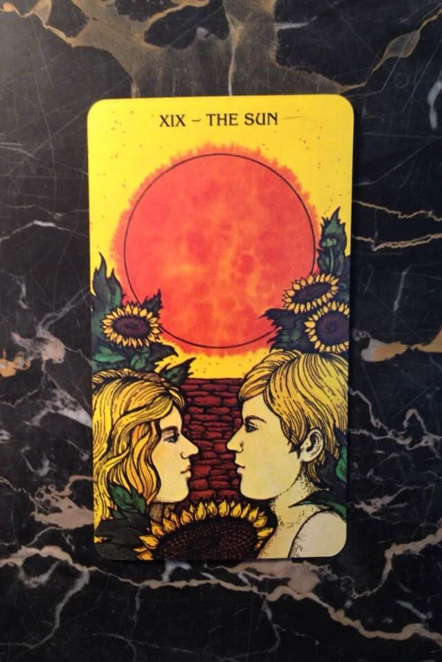 This card is from the Morgan-Greer deck, published in 1979.