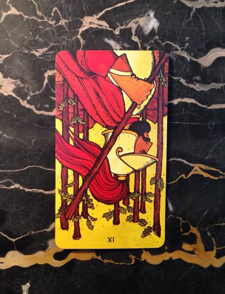 This card is from the Morgan-Greer deck, published in 1979.