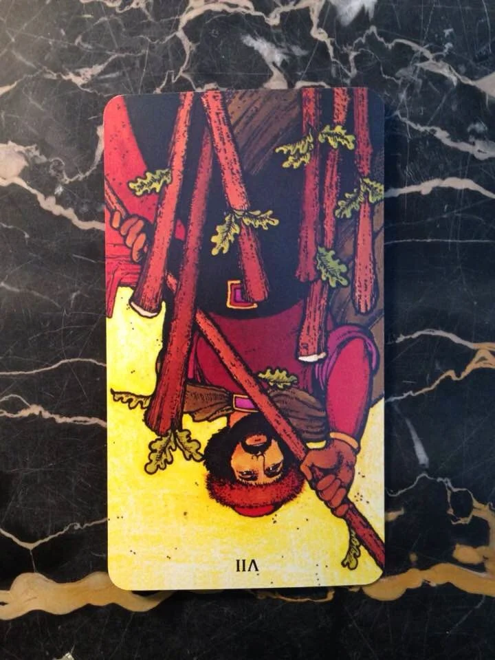 This card is from the Morgan-Greer deck, published in 1979.