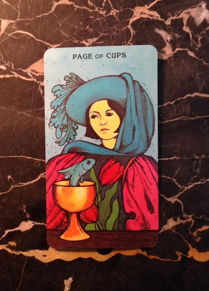 This card is from the Morgan-Greer deck, published in 1979.