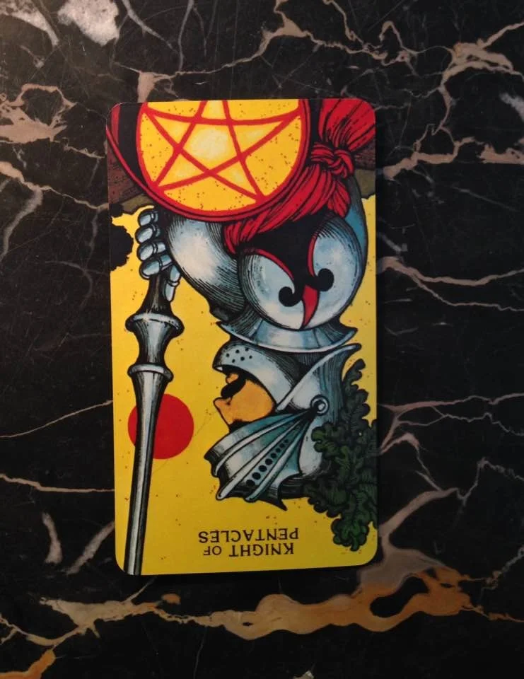 This card is from the Morgan-Greer deck, published in 1979.