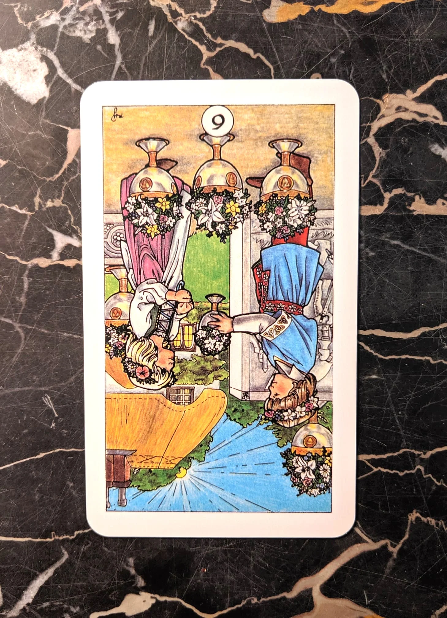 This card is from the Robin Wood deck, published 1991.