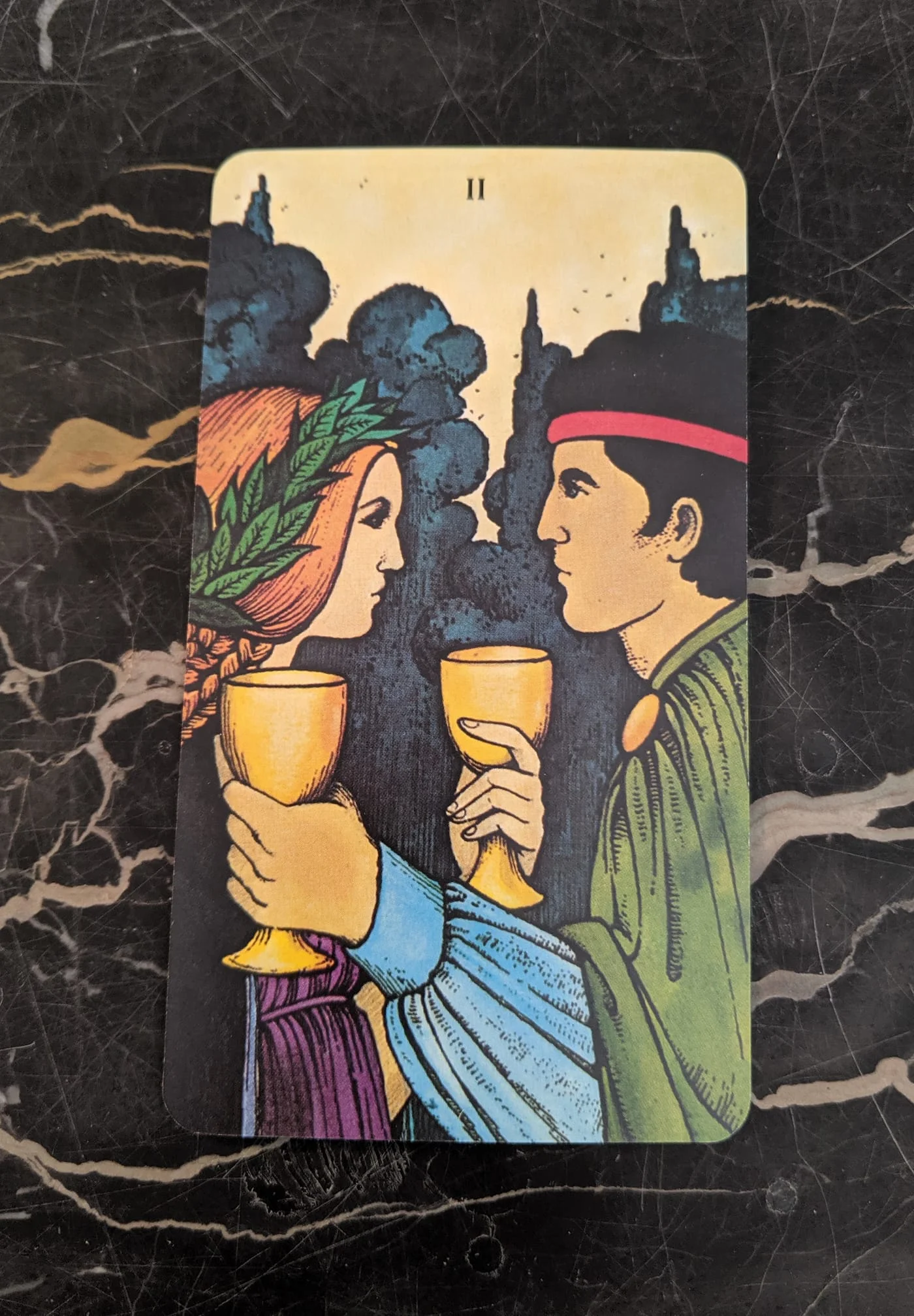 This card is from the Morgan-Greer deck, published in 1979.