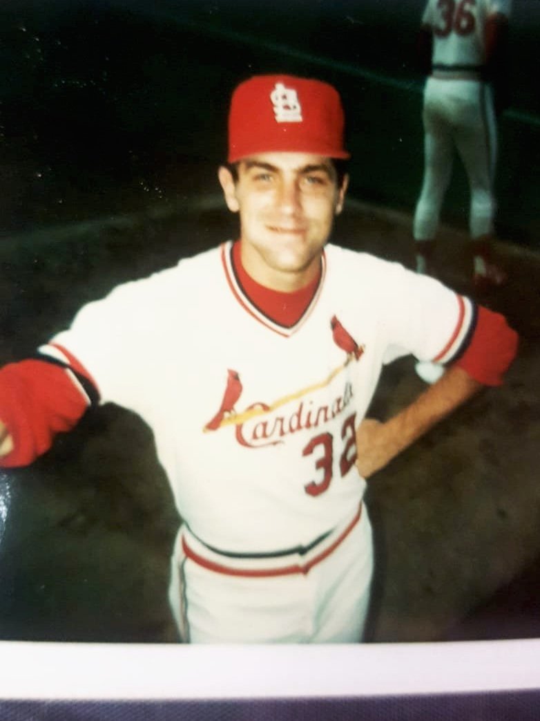 Mark with the Cardinals, 1978