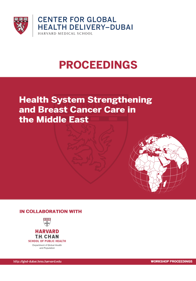 Health System Strengthening and Breast Cancer Care in the Middle East - Workshop Proceedings