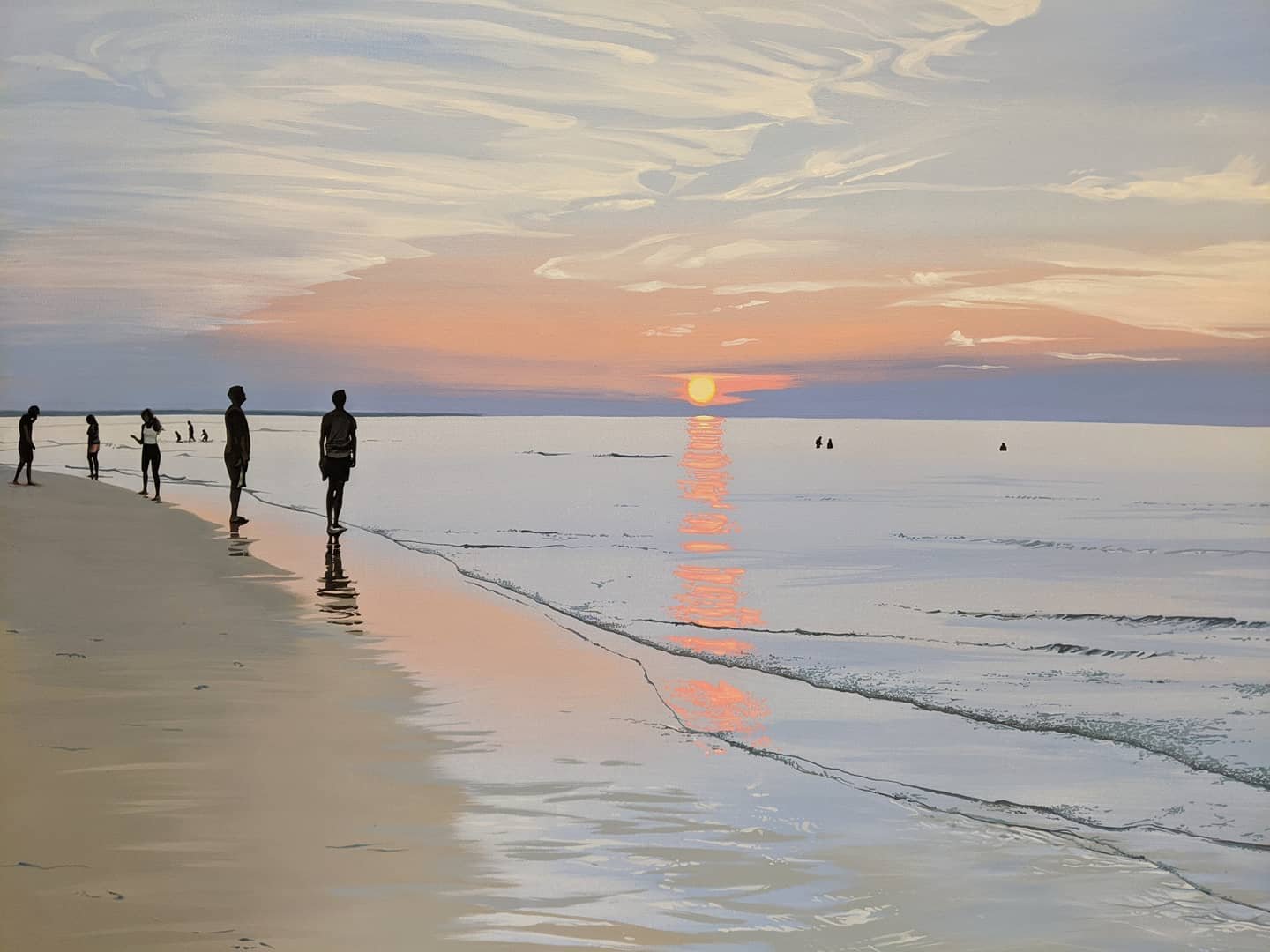 Mayflower Beach Sunset