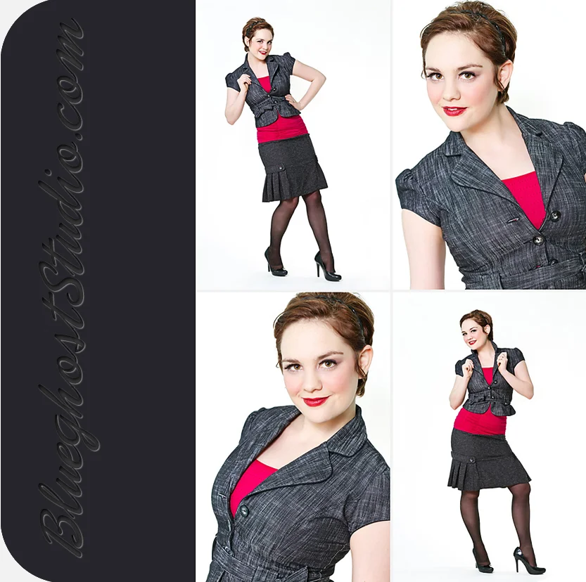 Denver fashion model comp card