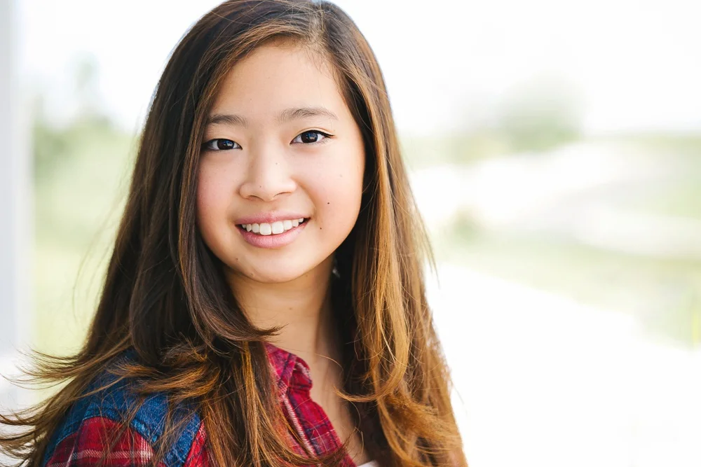 aurora colorado teen model headshot outside