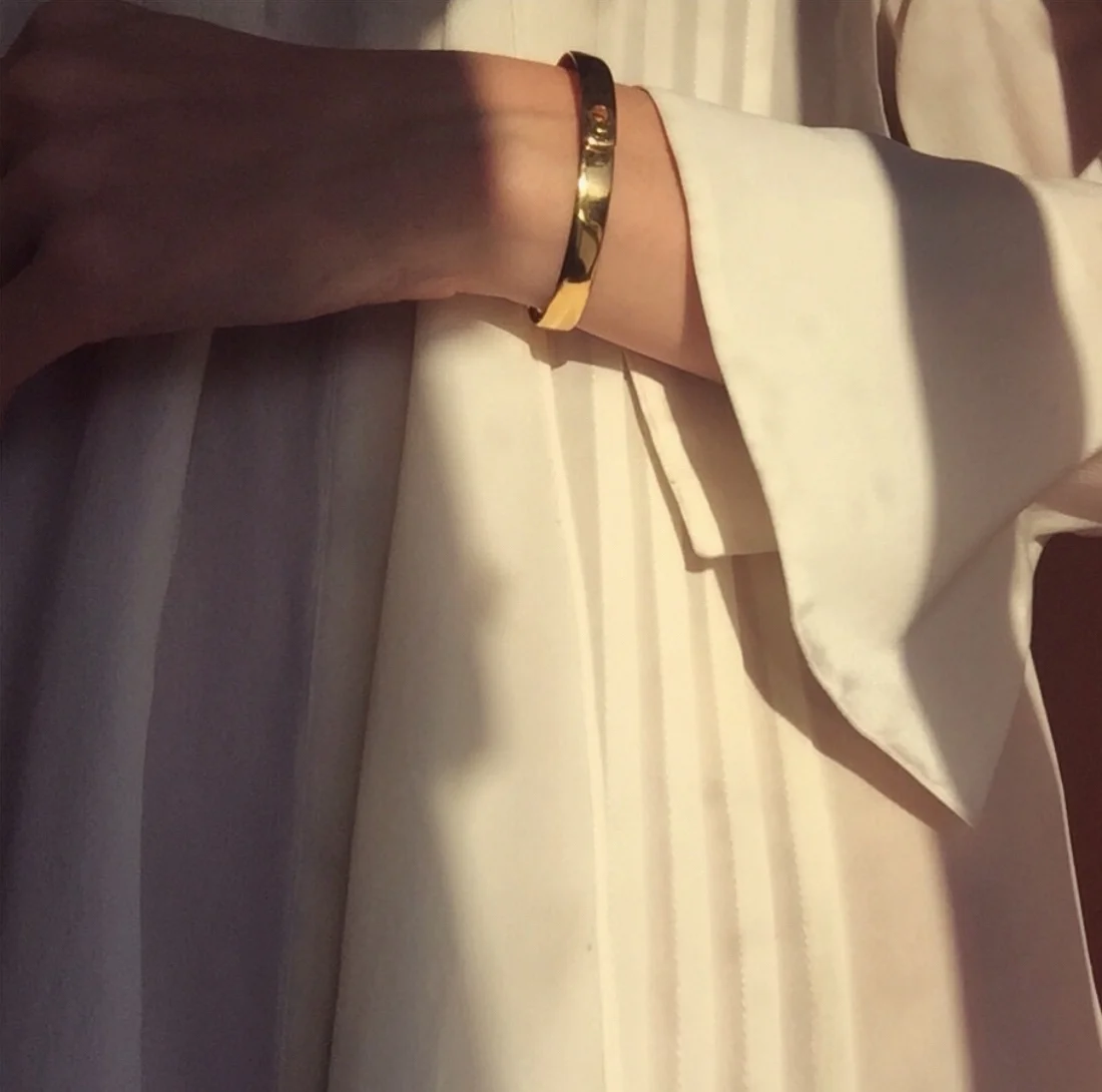 GOLD VONNIE BANGLE RUDDOCK JEWELLERY