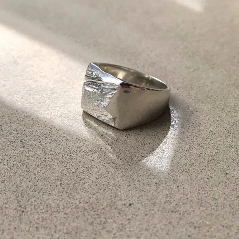 SILVER LOZEN SIGNET RING RUDDOCK JEWELLERY